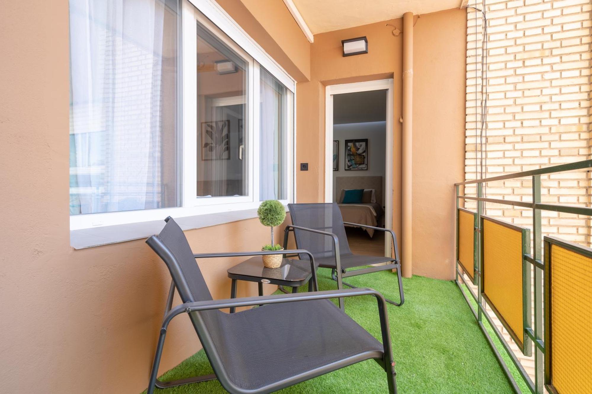 Apartamento Luxor En Zona Hospital - Universidad Albacete Esterno foto
